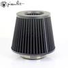Воздушный фильтр универсальный 76 мм для нагнетателя черный 3-дюймовый холодный воздухозаборник фильтр с высоким расходом аксессуары автомобильные воздухозаборники детали