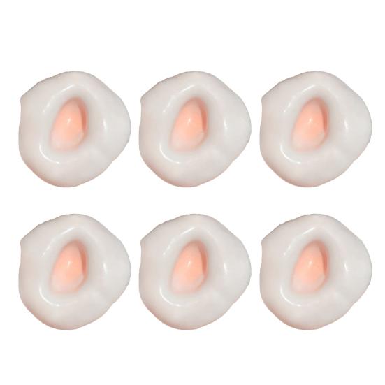 1/6Pcs Shapeable Stress Ball Toy Anxiety Relief Squeeze Ball Sensory Toy Kids Teens Adults Portable Soft TPR Colorful Ball Pinch Fidget Toy