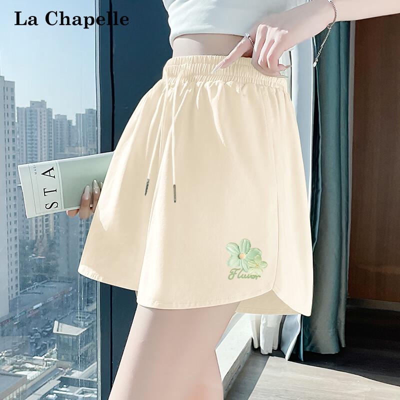 La Chapelle Women's Quick-Dry UPF50+ Floral Sports Shorts