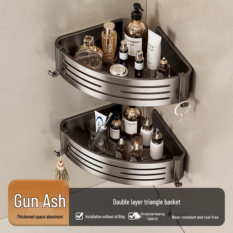 Настенная складная вешалка для полотенец для ванной без сверления