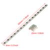 1pc Steel High Precision Miniature Linear Sliding Rail Guide Block 300mm   11.8inch
