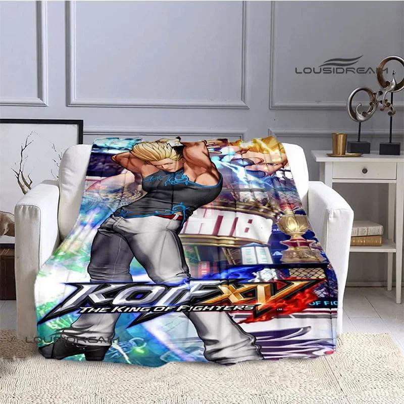 3D KOF игра Мультяшное одеяло Теплые фланелевые одеяла Мягкое и удобное одеяло Домашние дорожные одеяла постельные принадлежности Подарок на день рождения