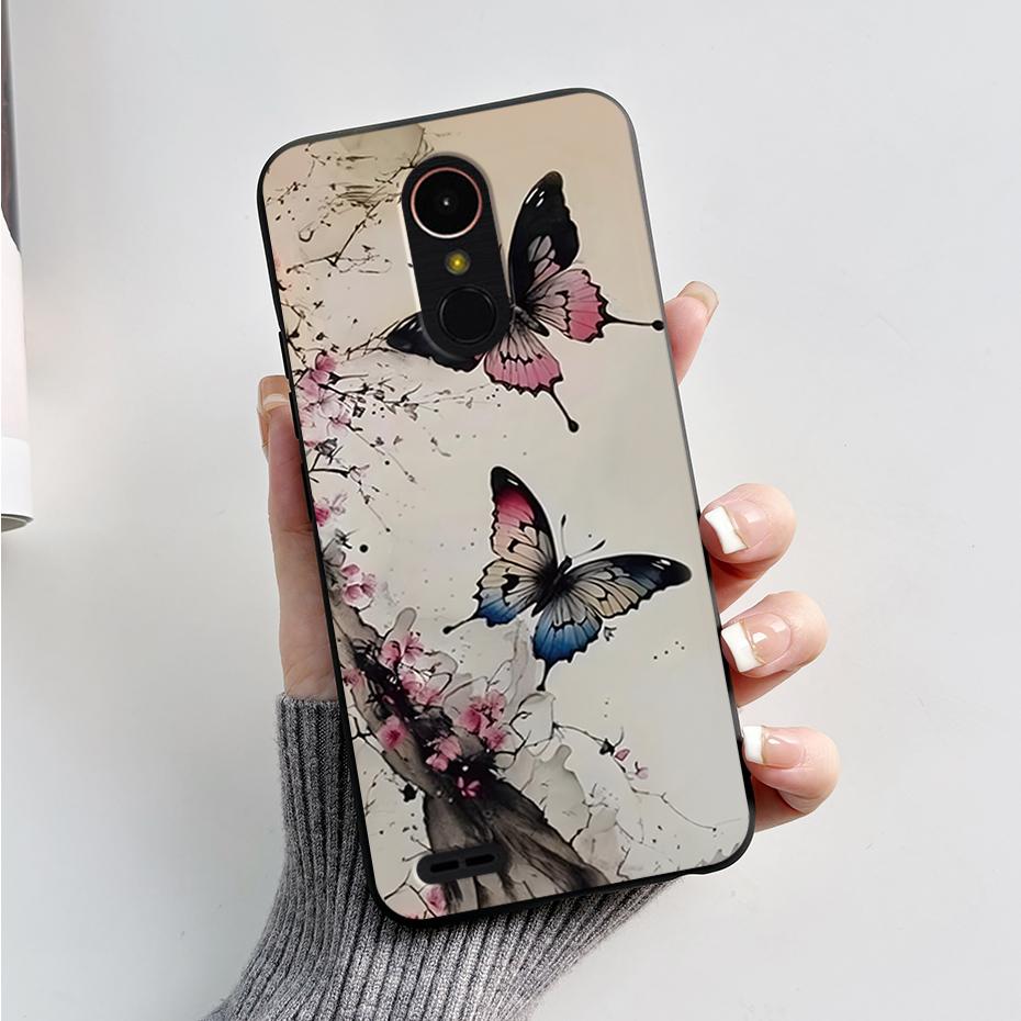 Case For LG K10 2017 X400 M250N /K20 Plus 5.3" Stylish Pattern Silicone Soft Phone Back Cover For LG K10 2017 Cases Bumper Coque