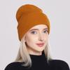 14 Color Knitted Woolen Hat for Couples Autumn Winter Fashionable Warm Simple Knitted Hat for Men Women