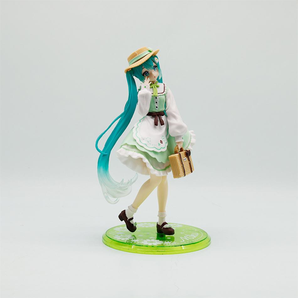 Figure Original Taito Fashion Hatsune Miku Country Anime Figure Toys Action Figurine Pvc Model Collection Doll Birthday Gifts
