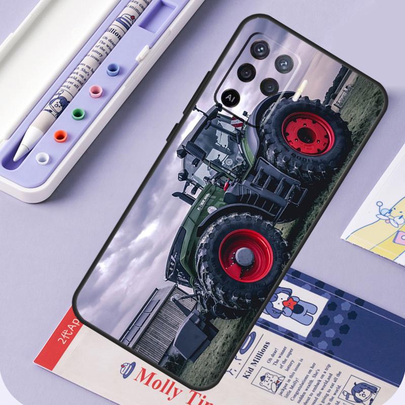 Farm Vehicle Tractor For Oppo A94 A74 A54 A15 A18 A38 A58 A78 A98 A40 A60 A80 A16 A76 A96 A57 A17 A77 A5 Pro Case