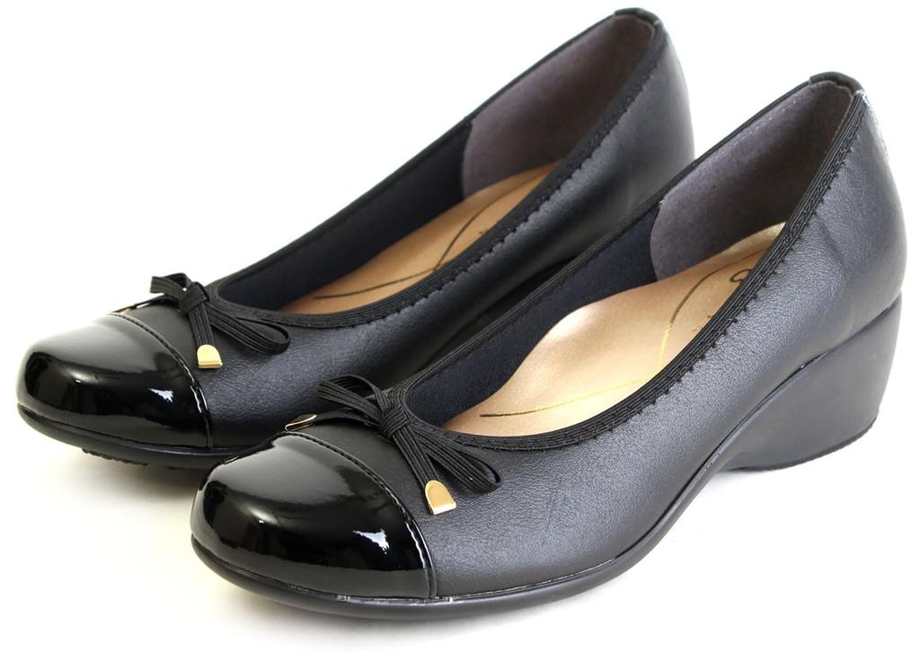 Повседневные Сделано в Easy to cm [Первый контакт] Туфли-лодочки, Туфли-лодочки, Япония, Одежда, IM39422, Женские, Черный, 23,5