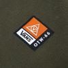 Vans Толстовка с капюшоном из флиса с воротником-стойкой, мужская толстовка цвета милитари-зеленый VN0A4USGKCZ