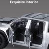 1:32 Scale RAM 1500 TRX Prado Car Model Toy Sound Light Doors Opened Pull Back Off-road Pickup Models Home Decor Decoration