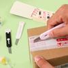 Kawaii Мини Карманный Художественный Канцелярский Нож Express Box Нож Для Бумаги Ремесленная Упаковка Заправляемое Лезвие Школьные Канцелярские Принадлежности