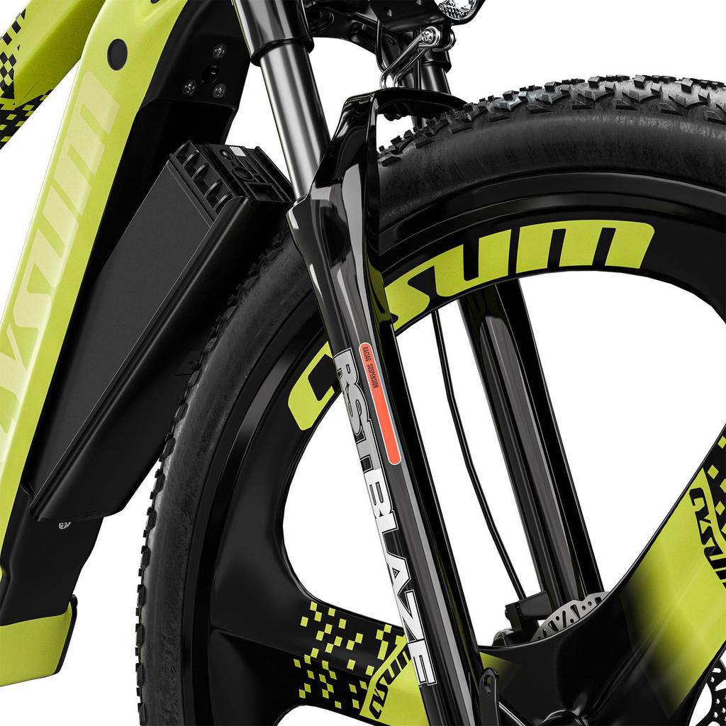 Cysum Speedy29 '' Электрический велосипед для взрослых 500 Вт мужской электрический велосипед 48 В 14 Ач аккумулятор, 29 дюймов женский электрический велосипед