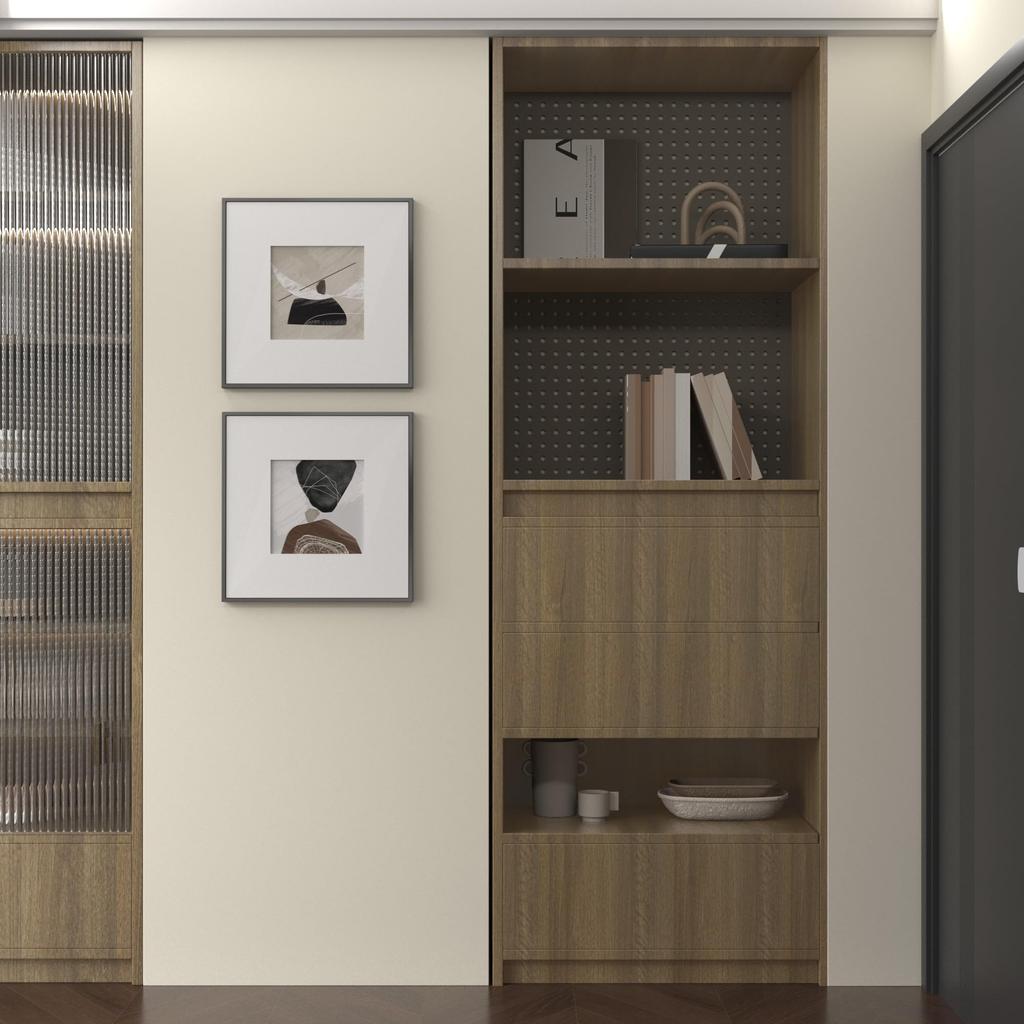 JSEVEM Обои под дерево Матовая текстура дерева Винил для гостиной Мебели 40x500см Наклейка, Серый, Толстый, Обои, Водонепроницаемый, Маслостойкий,