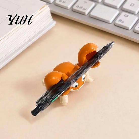 Desktop Storage for Glasses Cute Crab Pen Holder, Resin Cartoon Desk Organizer, Funny Holder Stand Pencil Fun Decor Office, Home Accessories Students