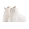Женские кожаные высокие кроссовки Armani Exchange