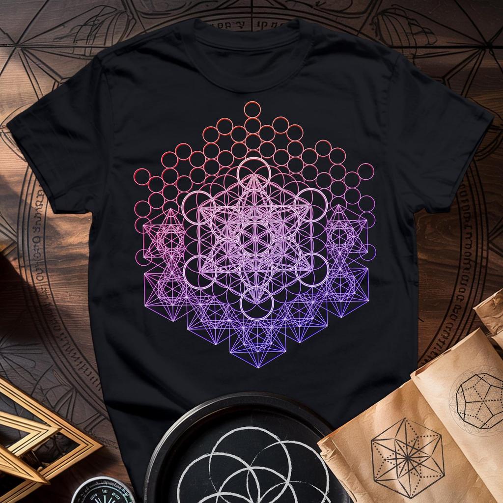 Metatron's Cube T-Shirt | Sacred Geometry Spiritual Tee