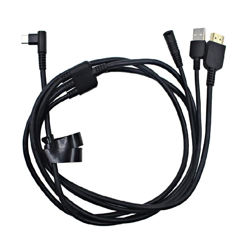 Для HUION 3-в-1 Кабель данных, совместимый с HDMI, для Kamvas Pro 12 KamvasPro 13/16