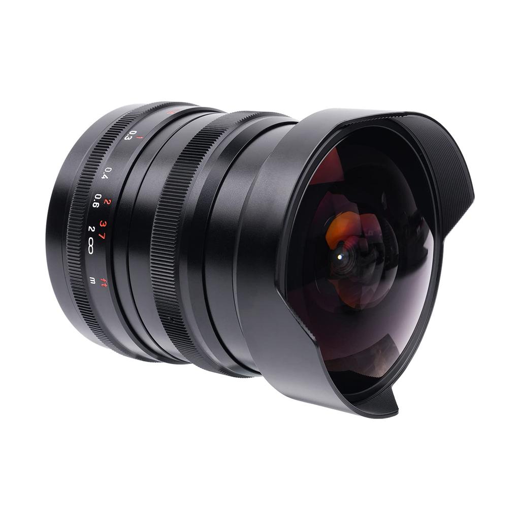 7artisans 10 мм сверхширокоугольный объектив типа «рыбий глаз» с углом обзора для полнокадровых беззеркальных камер, совместимый с камерами Sony A7 A7R A7II A7S A7SII A7RII A7RIII