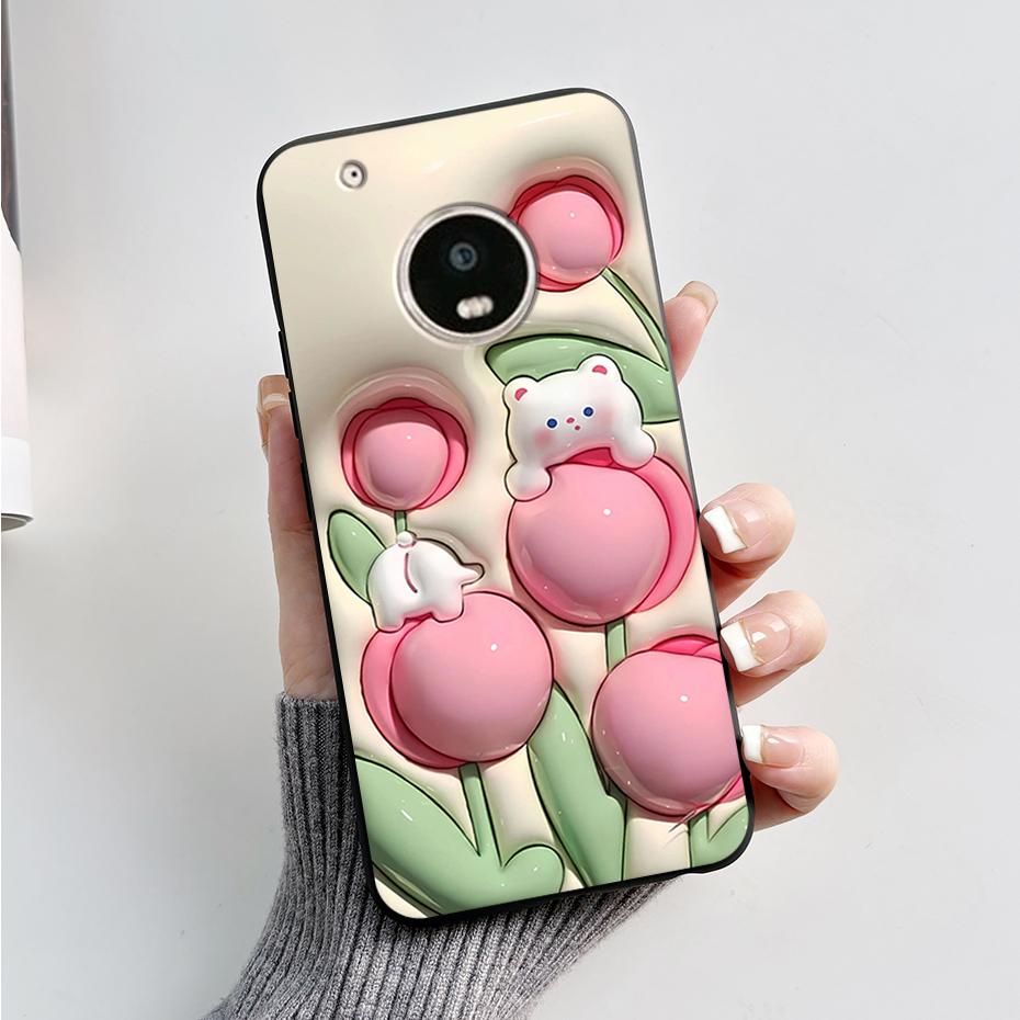 For Motorola Moto G5 Plus Case Fashion Soft TPU Silicone Back Cover for Moto G5s G5 Plus Phone Case G 5s G5Plus Protective Coque