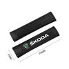 Car Safety Belt Cover Adjustable Shoulder Strap Protector Pad For Skoda octavia 2 a7 a5 rapid fabia yeti superb SCALA Accessorie  JT3