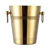 Stainless Steel Ice Bucket for Wine Champagne 2/5L Heavy-Duty Insulated Wine Cooler for Bars Hotels Parties Rust-Proof Thickened Barrel