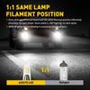 2X AUXITO 880 899 6000K LED Driving Bulbs Kit Fog Driving Light 4000LM I9 EOA