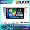 Android 14 Carplay Auto Car Radio For Lexus RX300 RX330 RX350 RX400H 2003-2014 Multimedia Video Player GPS Navigation Stereo DSP