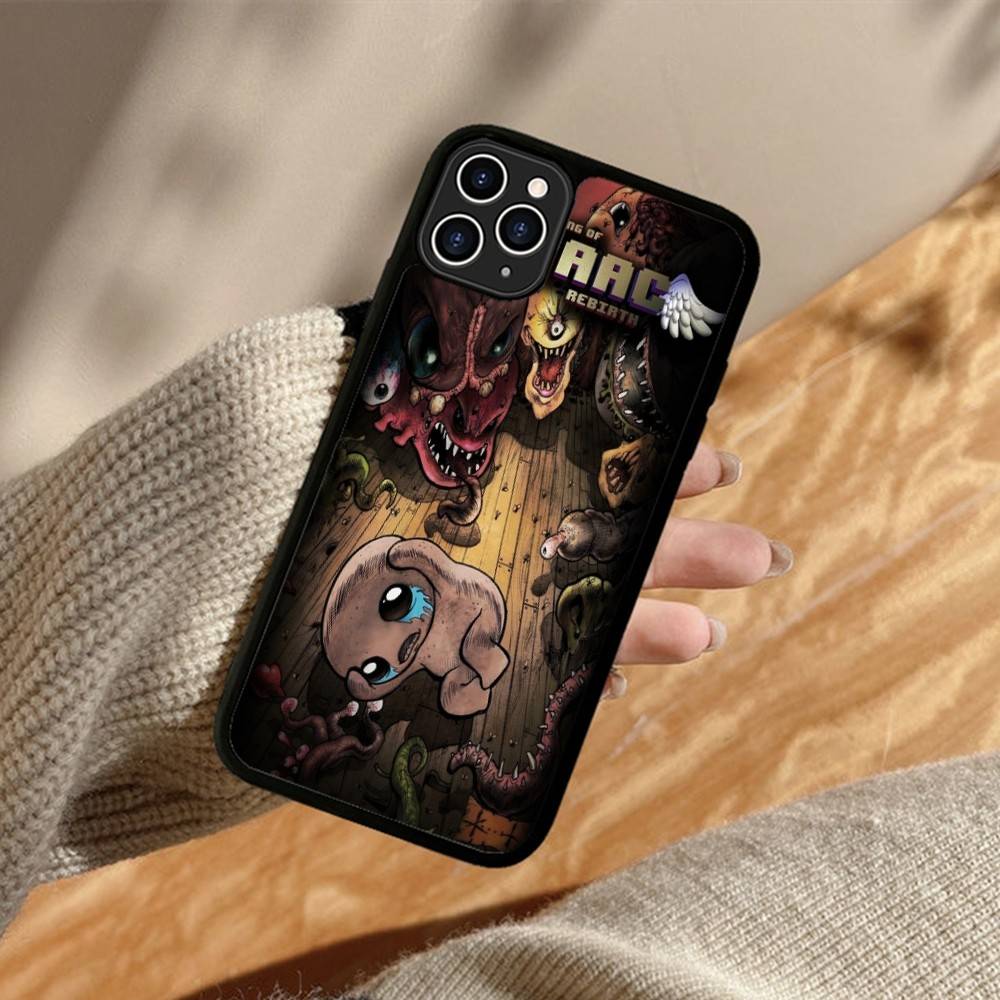 Game The B-Binding O-Of I-Isaac  Phone Case For iPhone 17 16 Pro Max Air 13 12 Mini 14 15 Plus 11 PC+TPU Back Cover