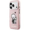 Karl Lagerfeld Karl & Choupette Back MagSafe Case for iPhone 17 Pro Pink