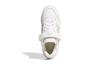 adidas Детские низкие скейтбордистские кроссовки Originals FORUM Low J на ​​липучке, цвет экрю, GZ3875