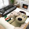 Crystal Velvet Rug Soft Non Slip Indoor Floor Mat Home DecorWallace & Gromit