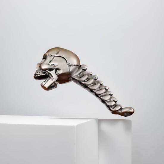 Bottle Opener Ergonomic Grip Unique Opener Gothic Skull Design Halloween Decor Portable Bartender Party Essential