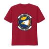 USAF Licensed 555th Fighter Squadron T Shirt D3 Triple Nickel Design with Eagle Logo vintage Washed Stretched Casual Slightly