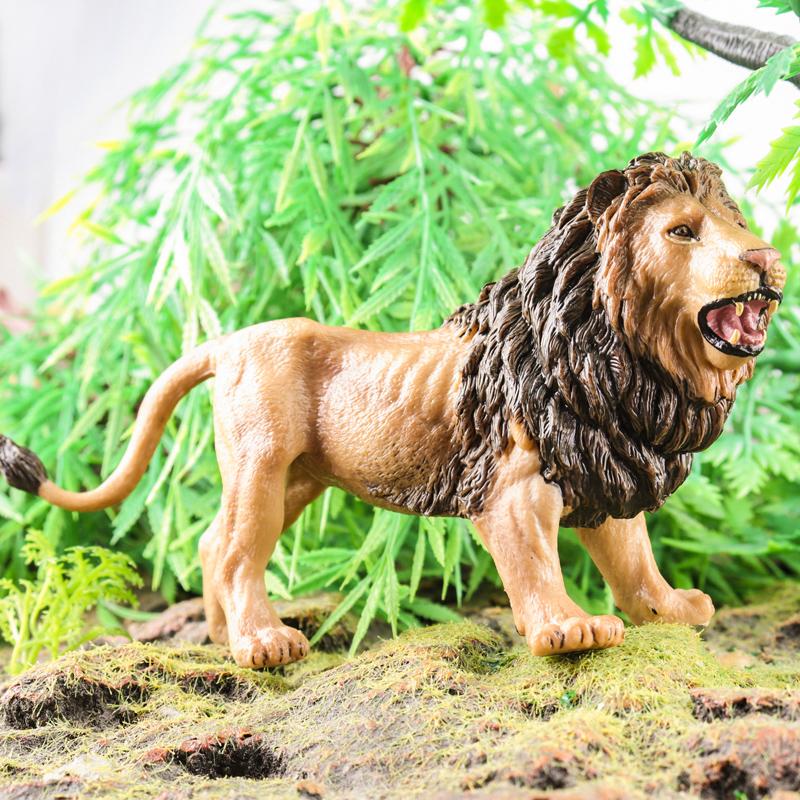 Oenux Оригинал Африканские Дикие Животные Симуляция Свирепый Бенгальский Тигр Сибирский Тигр Белый Тигр Лев ПВХ Модель Обучающие Игрушки