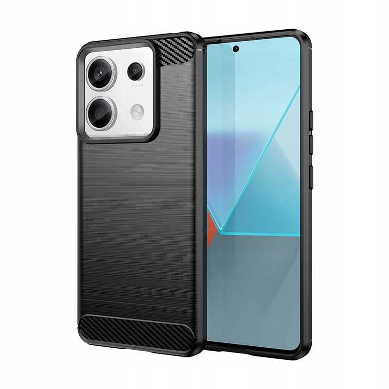 Spacecase Carbon Poco X6 / Rm Note 13 Pro 5G Black