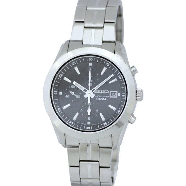 Seiko Unisex SNDA87P1 (Chronograph Quartz SS Bracelet BK Men's) Watch