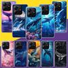 Чехол для телефона Горбатый кит Морской гигант для Xiaomi Redmi Note 15 14 13 12S 12 Pro Plus 11S 11E 11 11T 10S 10 Арт Мягкий чехол с рисунком