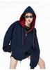 2025 Unisex Hong Kong Style Loose Hooded Sweatshirt - Trendy and Versatile