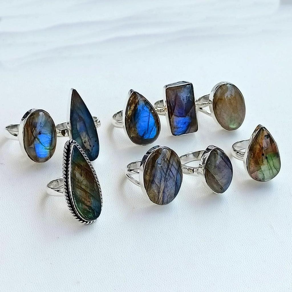 Кольцо с лабрадором, Кольцо из стерлингового серебра, Массивные кольца, Массивные кольца, Персонализированные украшения ручной работы, Подарки для нее, Изысканные кольца для женщин