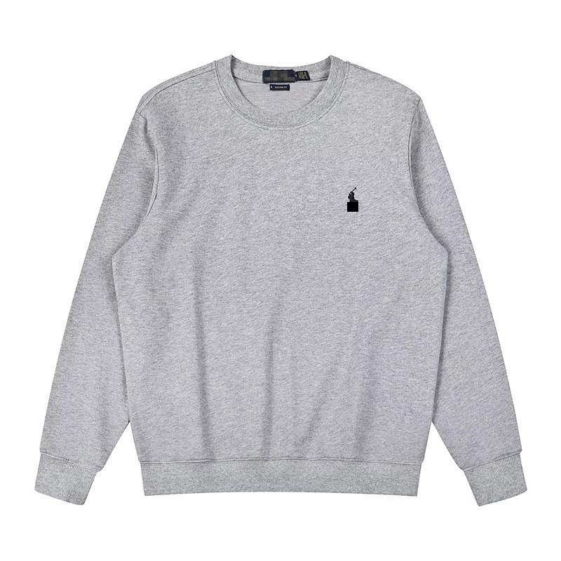 Unisex Lightweight Cotton Long Sleeve Pullover Hoodie Casual Round Neck Sweatshirt Fall