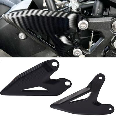 Защитные накладки на пятки подножек Hruizq для Kawasaki Ninja 400 Z400 (2018-2023 гг.), Ниндзя 250 Z250 (2019-2023), Z e-1 Ниндзя e-1 (2024) (черный)