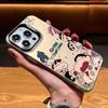Подходит для Apple 17 чехол для мобильного телефона анимация карандаш маленький новый iPhone16promax лазерный 15pro матовый 13 модный