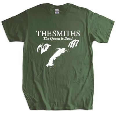 The Smiths «The Queen is Dead» — футболка унисекс из хлопка, летний топ 1980-х годов Independent, черная футболка Morrissey большого размера Homme