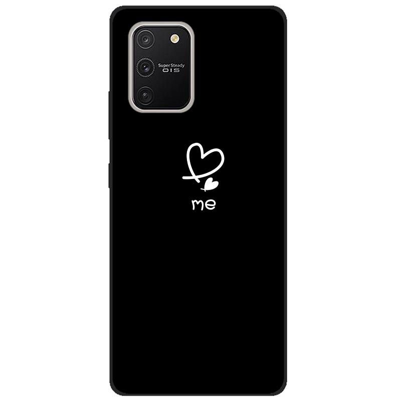 Чехол для Samsung Galaxy S10 Lite G770F Силиконовый Черный Мягкая Задняя Крышка для Samsung S10 Lite Чехол 2020 TPU S10Lite Чехол S 10 Lite