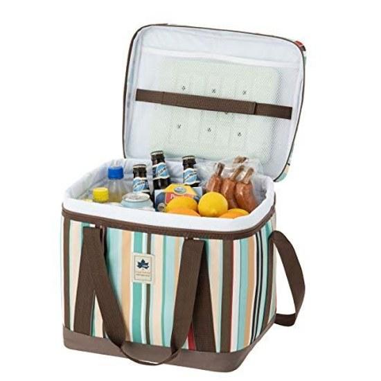 Logos Ice Pack Antibacterial Soft Cooler Insulated Bag Foldable