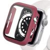 Закаленное стекло с крышкой для ПК для Apple Watch 7 6 SE 45 мм 41 мм 44 мм 40 мм 42 мм 38 мм Универсальный защитный чехол для экрана для Iwatch Series 5 4 3 2 1