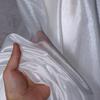 Глянцевая органза с блестками, блестящая проволока на метр для ханьфу, юбки «лошадиное лицо», занавески, шитья своими руками, мягкая гладкая ткань, белый, розовый