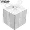 WTEMPO Foldable DIY Gift Boxes Daily Presents Handicrafts Packaging Boxes White Bridesmaid Proposal Boxes Party Favor Boxes