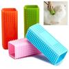 Полый удалитель шерсти для собак Силиконовая расческа для чистки питомцев Новая щетка для удаления шерсти питомцев