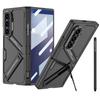 Чехол для мобильного телефона Samsung ZFold7 Высококачественный кронштейн Ультратонкий Вращающийся вал Слот для ручки с пленкой-оболочкой для ручки Полная защита Защита от падения Жесткий чехол