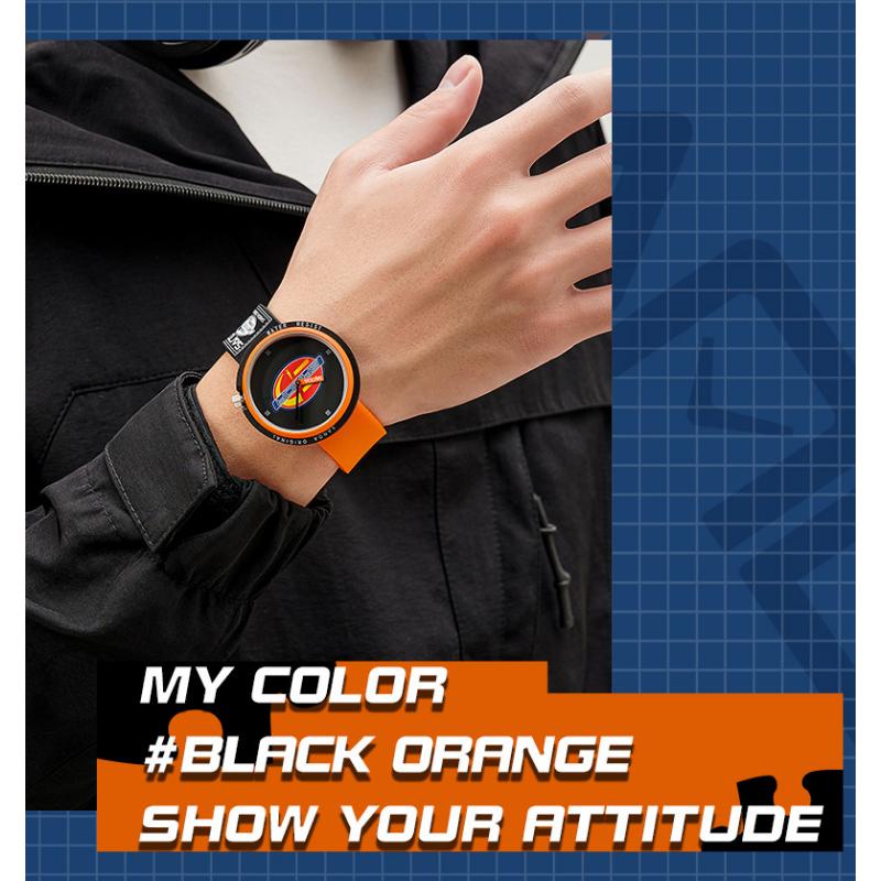 SANDA Новые кварцевые часы с силиконовой лентой, водонепроницаемые студенческие, водонепроницаемые классные часы для мужчин и женщин на открытом воздухе